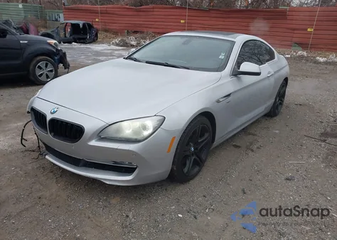 2012 BMW 650I xDrive from USA, damaged, VIN WBALX5C58CC894102